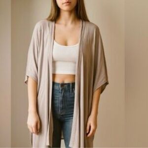 Sunday Best open front cardigan